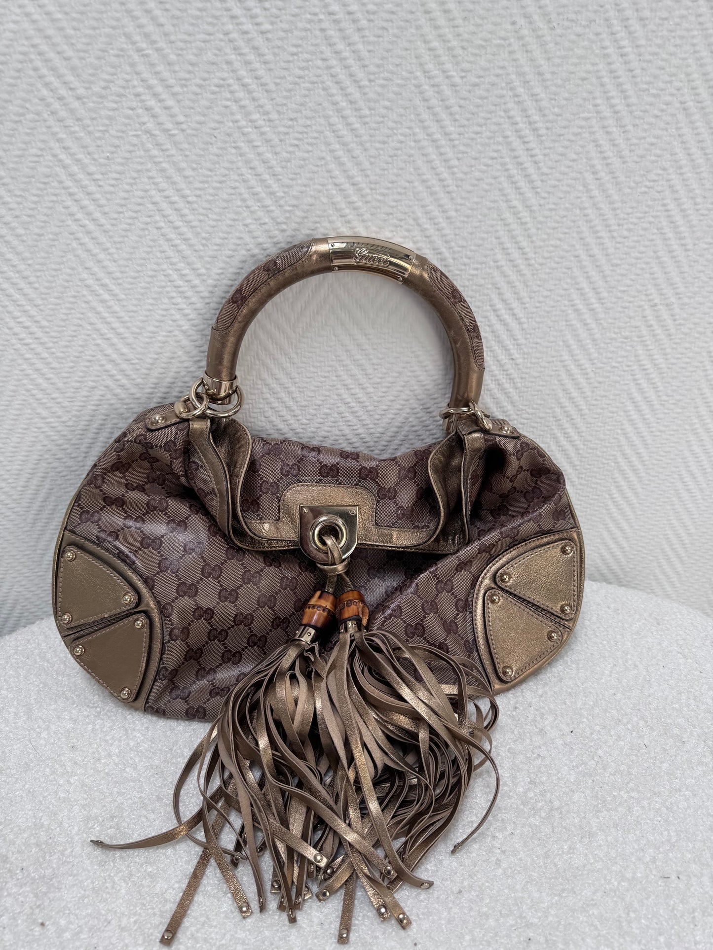 Gucci Indy Babouska Hobo Bag
