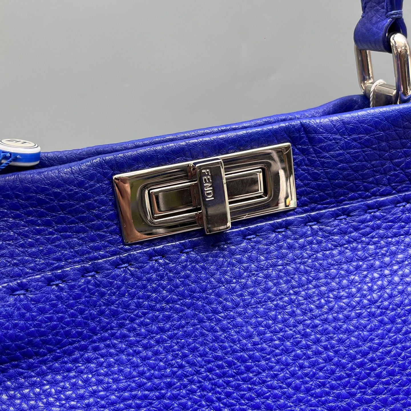 Fendi Peekaboo Medium Selleria Grained Leather