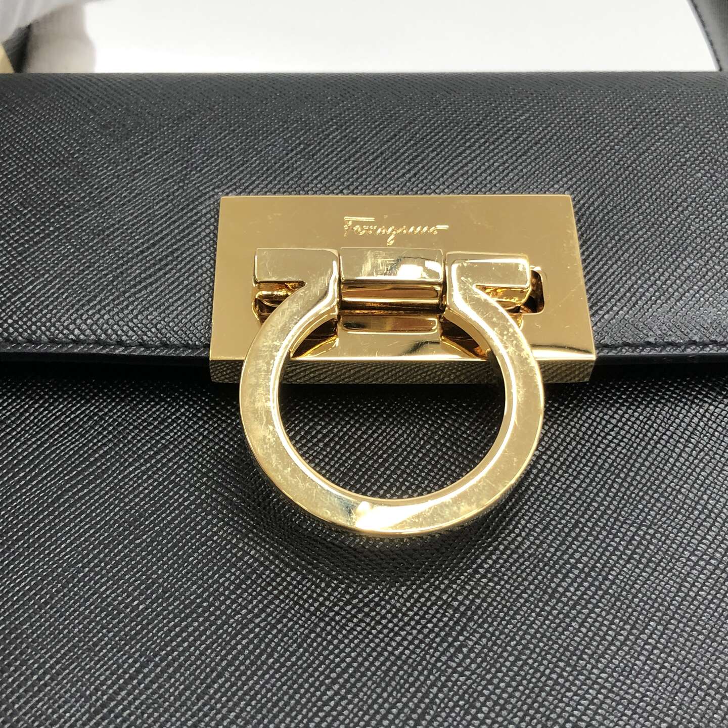 Salvatore Ferragamo Gancini Top Handle