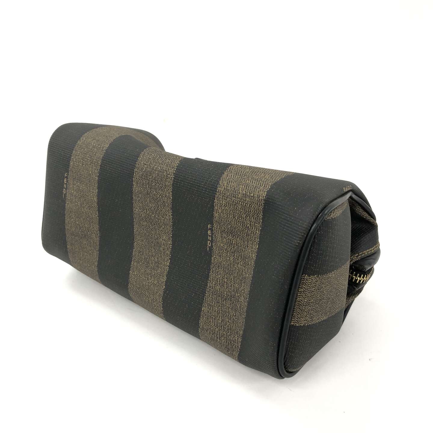 Fendi Pequin Boston Bag