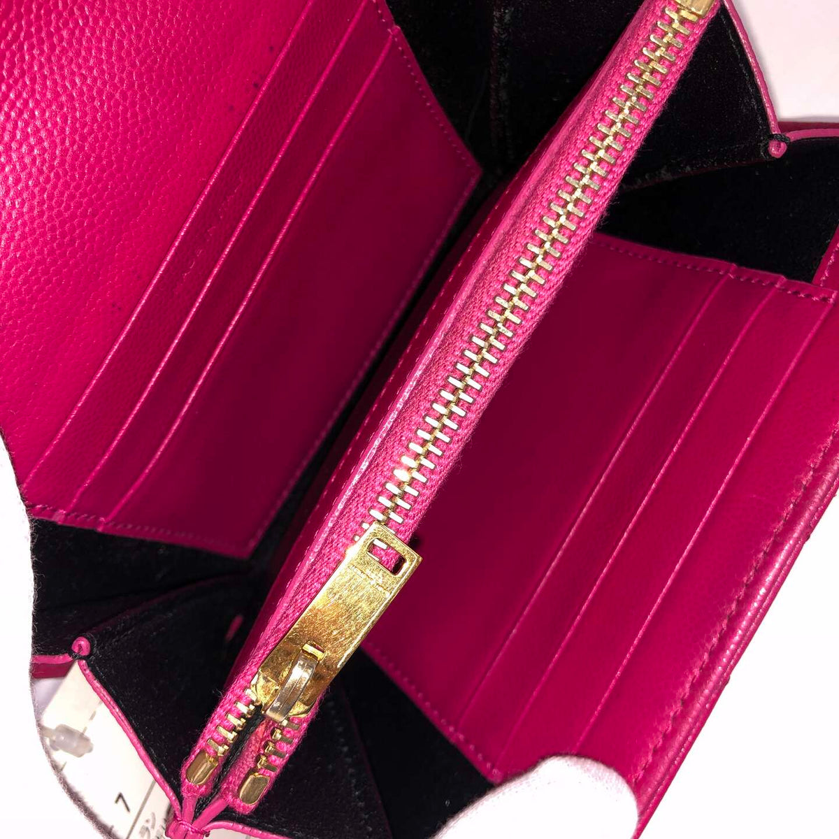 Saint Laurent Cassandre Monogram wristlet