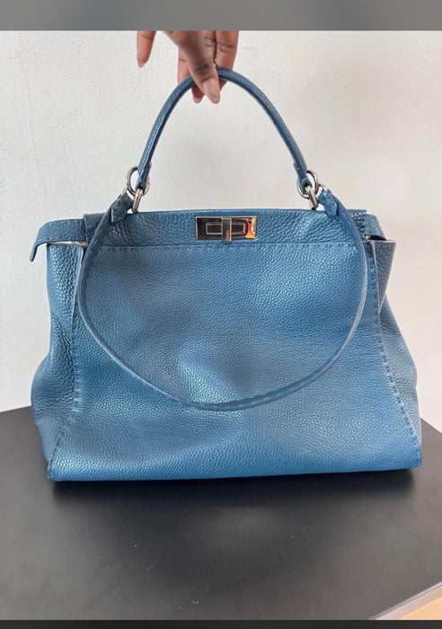 Fendi peekaboo selleria blue jeans