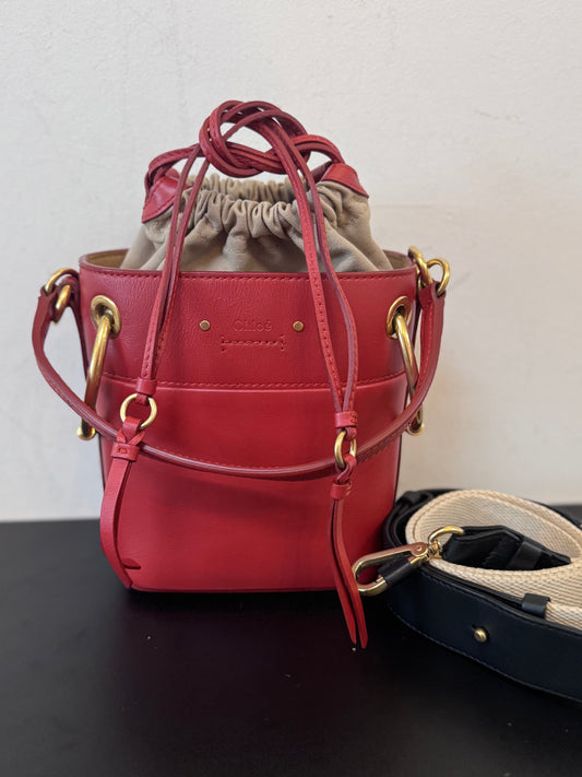 Chloé Roy Small Bucket rouge