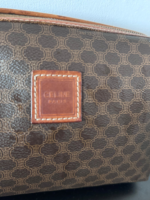Vintage Céline Macadam toiletry pouch