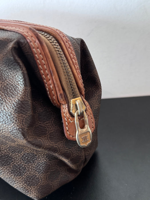 Vintage Céline Macadam toiletry pouch
