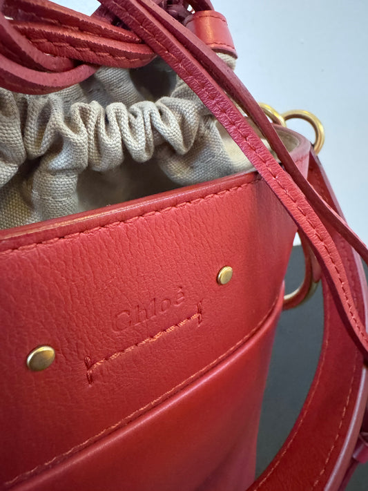 Chloé Roy Small Bucket rouge