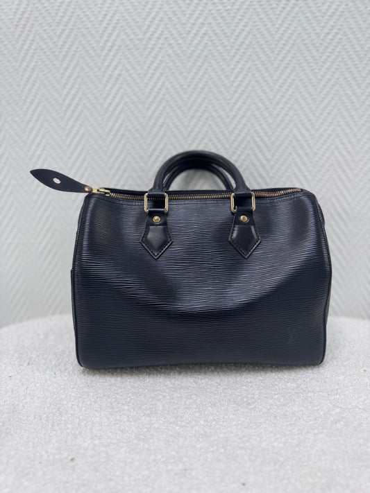 Louis Vuitton Speedy 25 epi noir