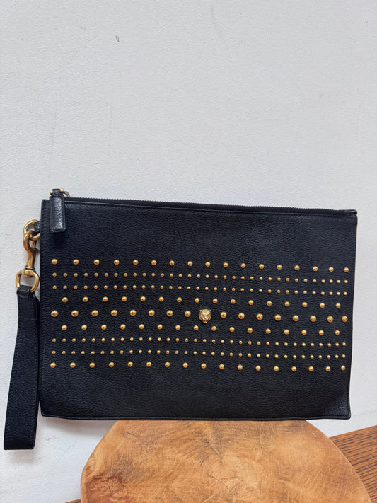 Gucci Tiger Head clutch