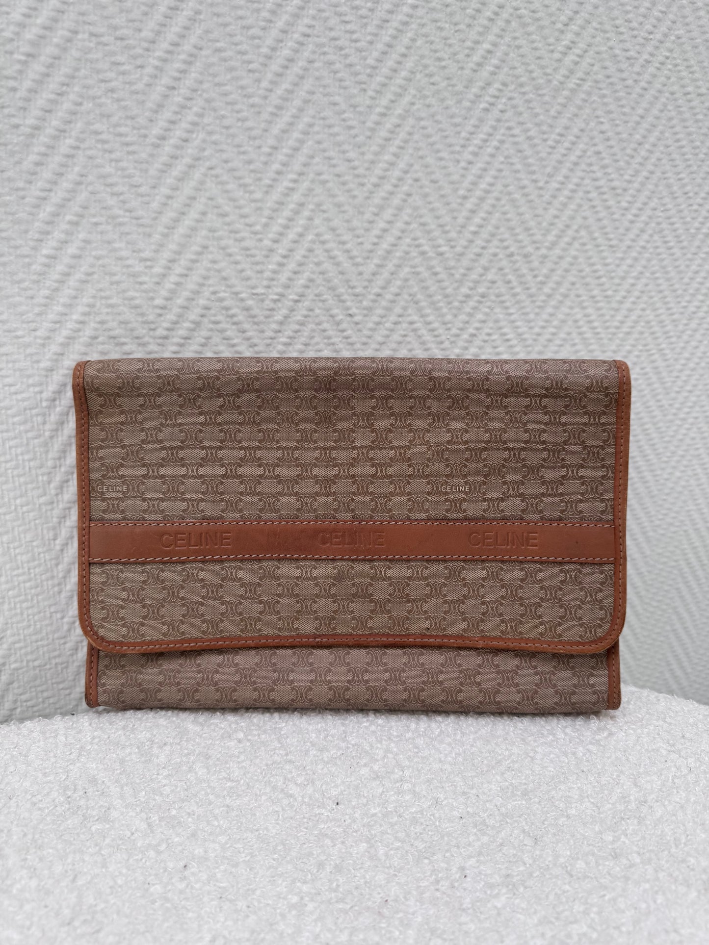 Celine macadam beige pochette