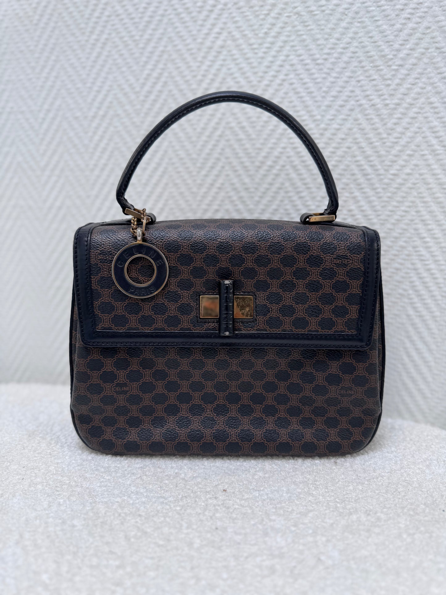 Celine Macadam Turn Lock 2Way Top Handle