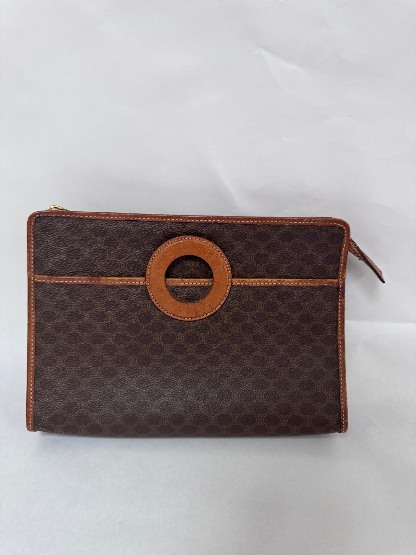 Celine pochette vintage macadam