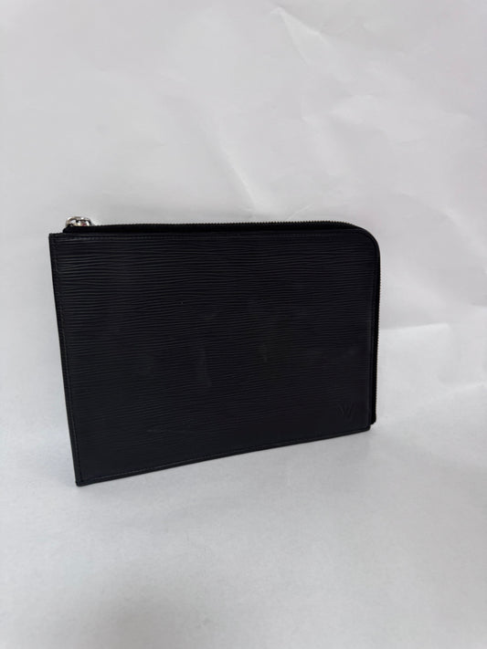 Louis Vuitton pochette jour noir cuir epi