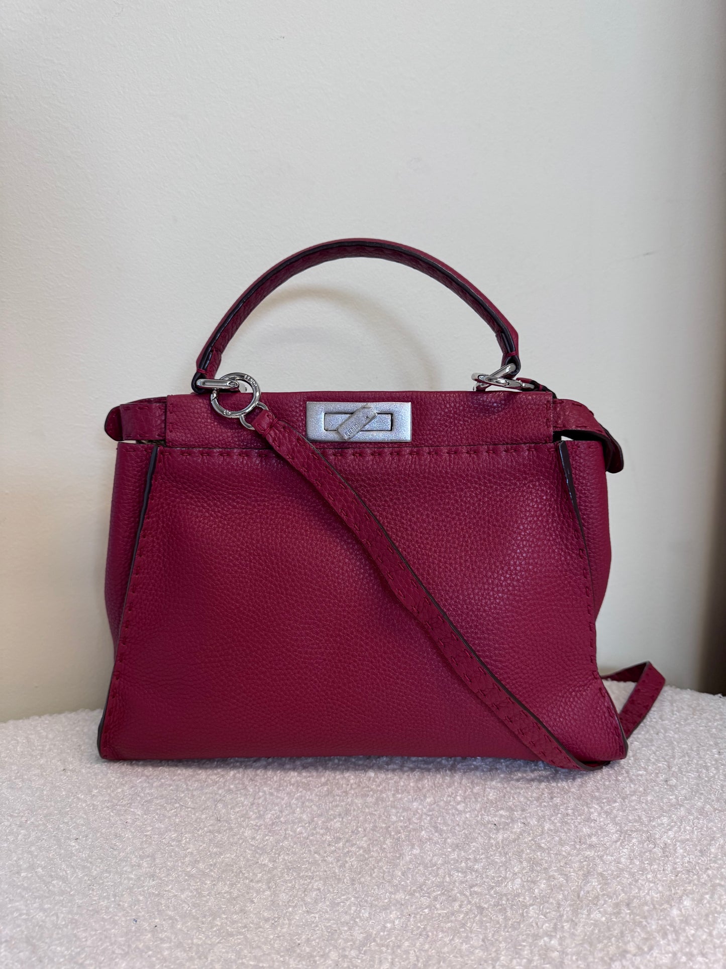 Fendi peekaboo selleria rouge