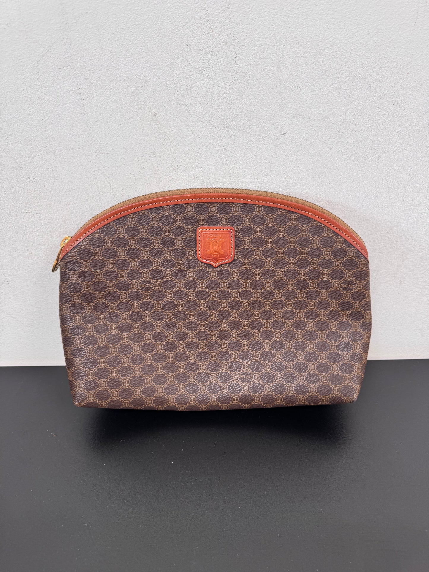 Pochette Celine vintage large half moon
