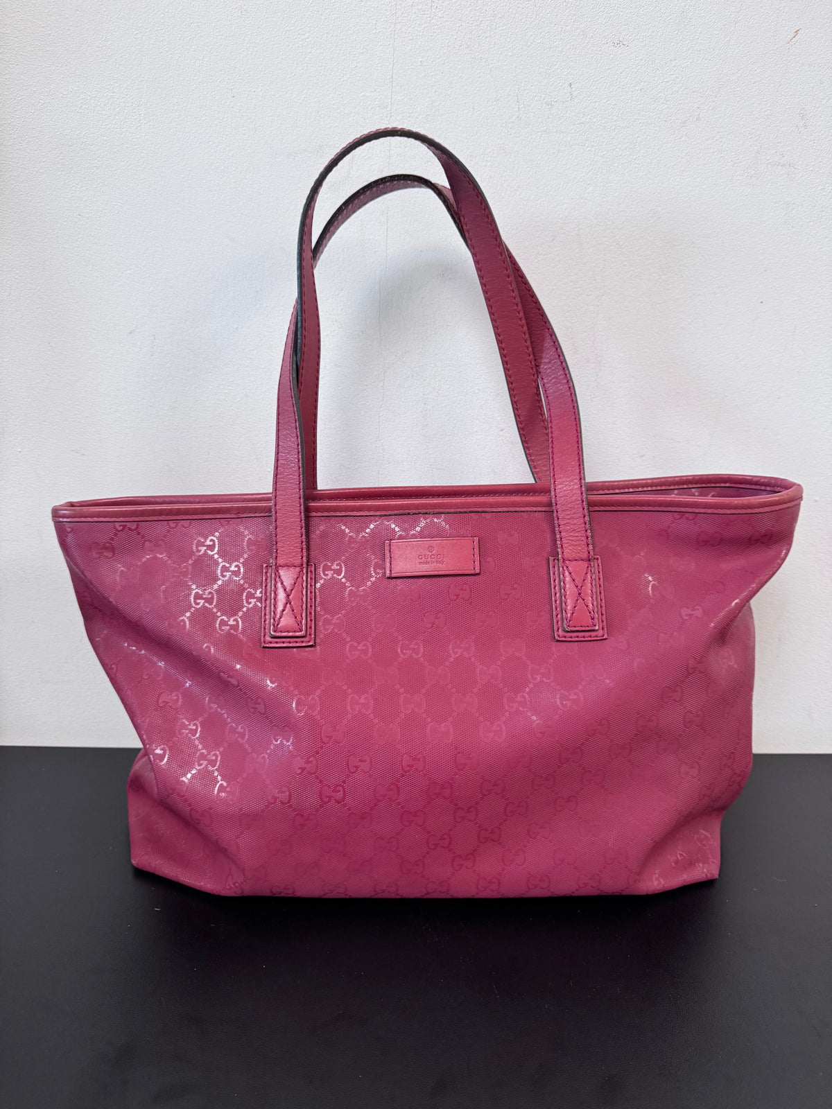 Gucci bordeaux shopper