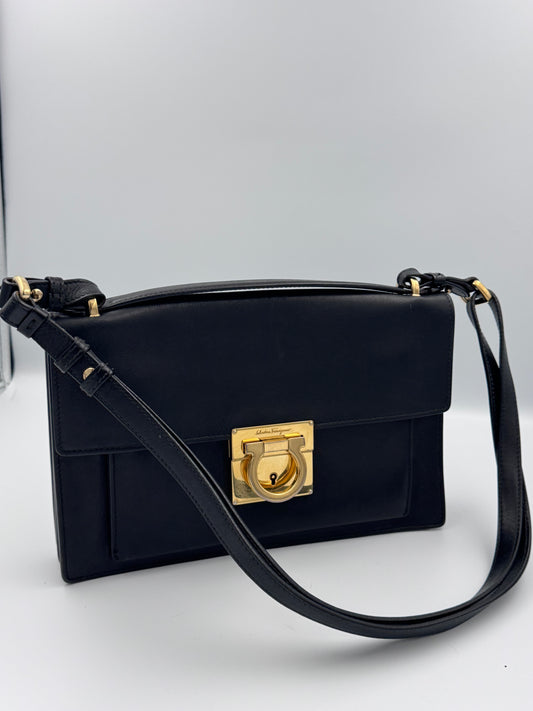 Salvatore Ferragamo Vintage Gancini Shoulder Bag