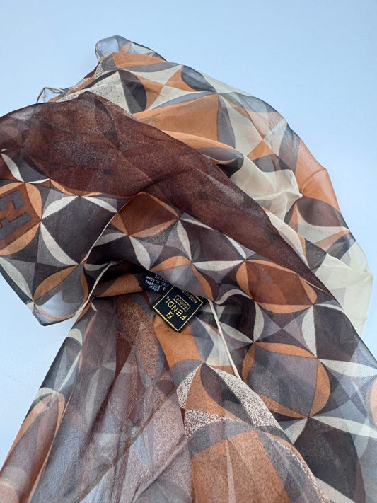 Fendi carré soie
