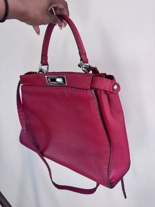 Fendi peekaboo selleria rouge