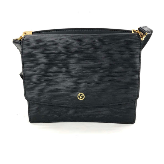 Louis Vuitton biface cuir epi noir